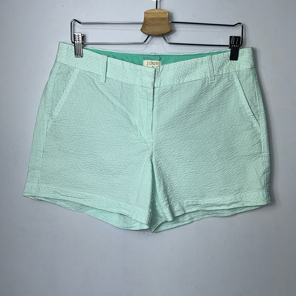 J. Crew Seersucker Shorts